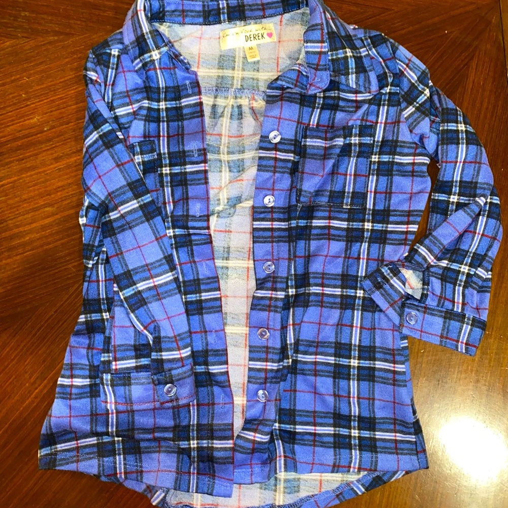Derek heart Flannel